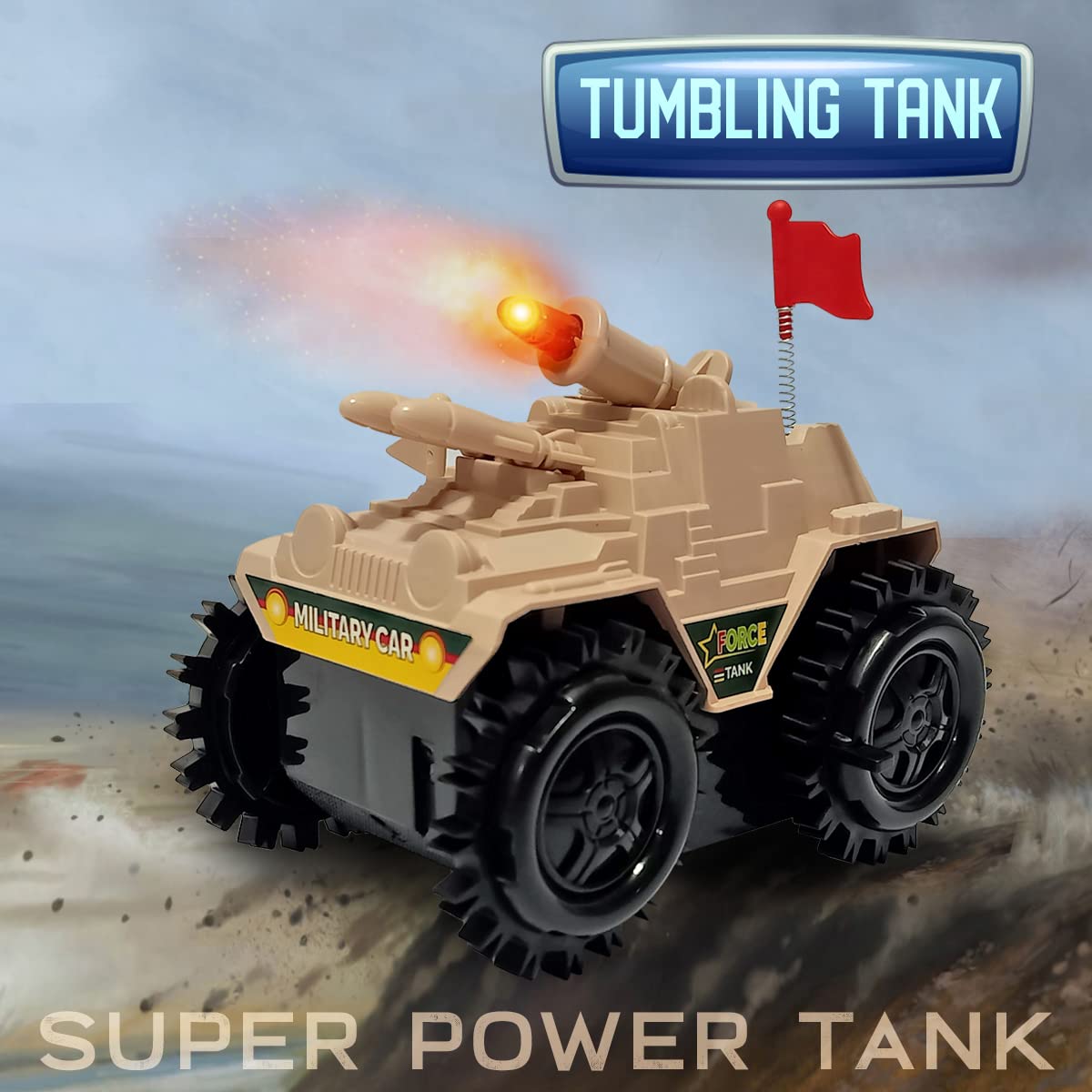 Crazy Tank Super Power Toy Vehicle for Kids