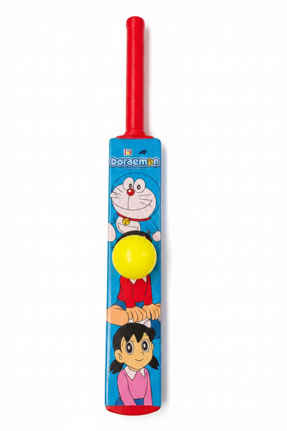 Cartoon Kids Cricket Bat & Ball Set – Fun Sports Toy for Children