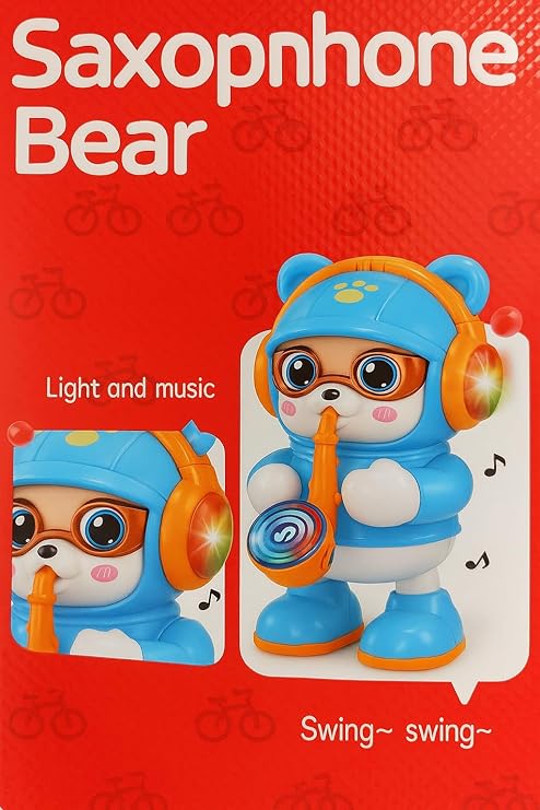 Saxophone Bear toy