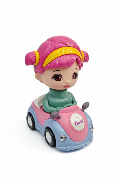 Press & Go Toy Car – Cartoon Baby