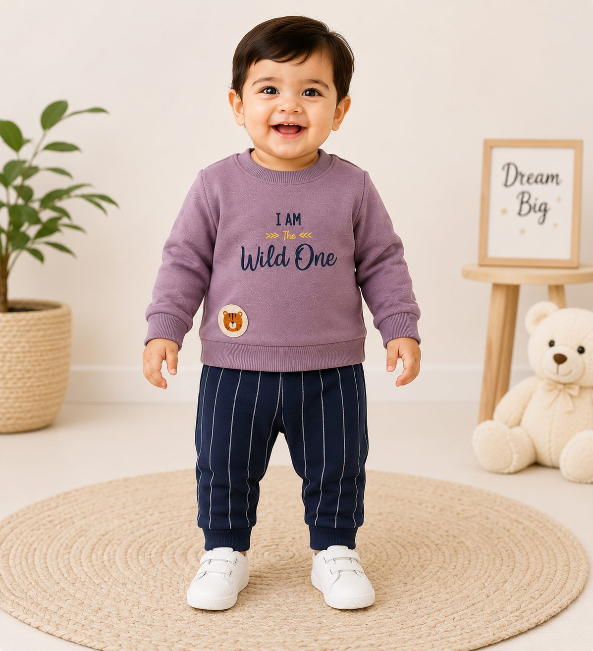 Little Mee "I Am The Wild One" Baby Clothing Set