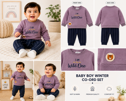 Little Mee "I Am The Wild One" Baby Clothing Set