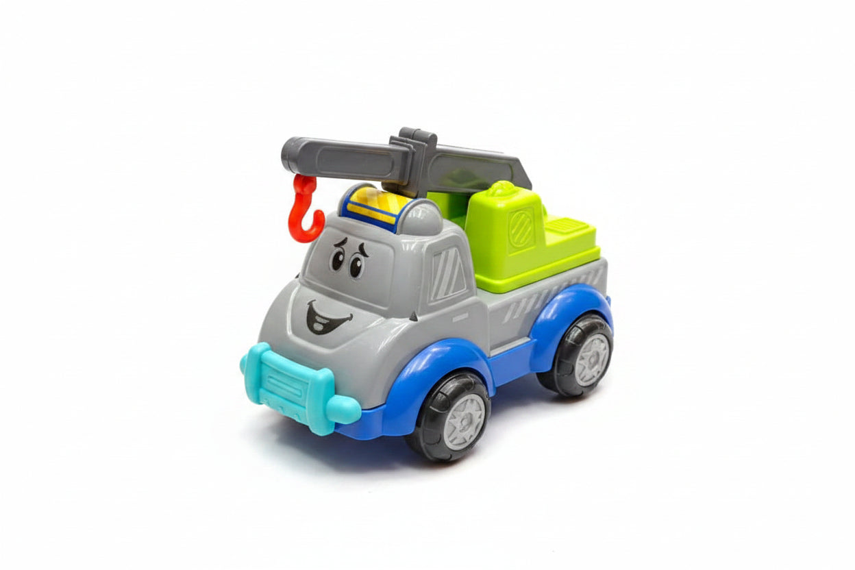 Cartoon Tow Truck Toy Car for Kids