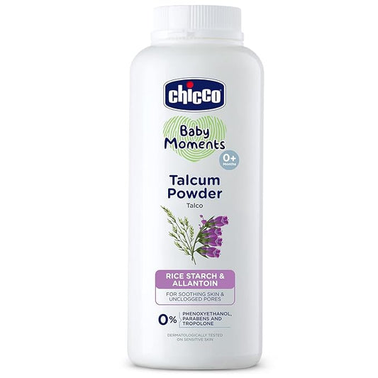 Chicco Talcum Powder - Rice Starch & Allantoin