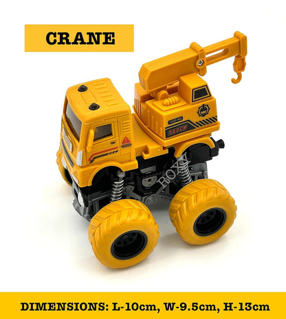 Kids Construction Crane Truck Toy