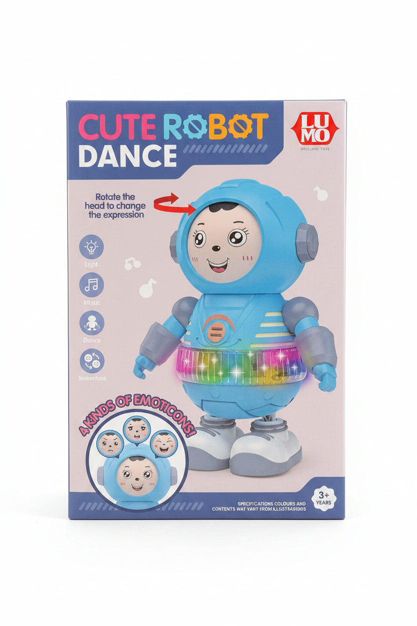 Cute Robot Dance Musical Toy for Kids