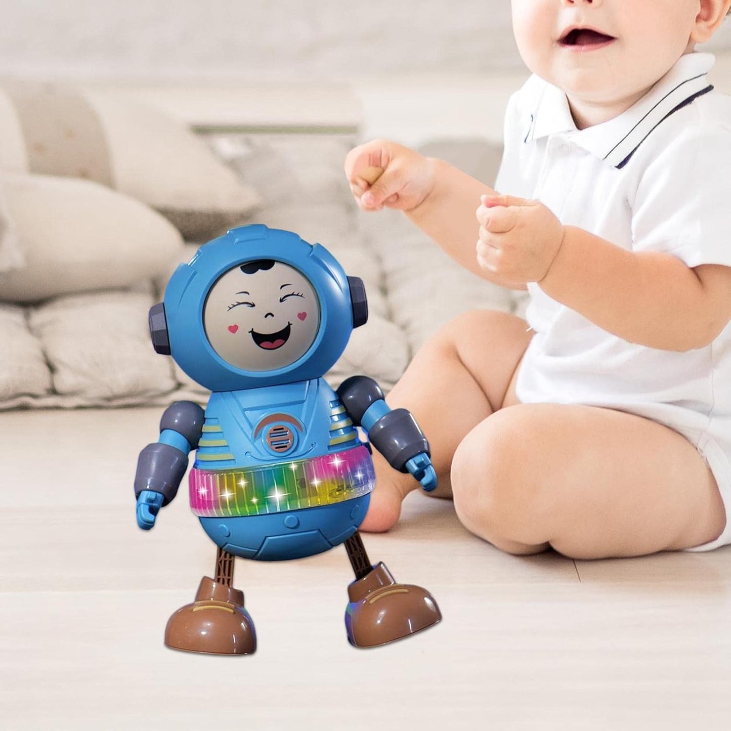 Cute Robot Dance Musical Toy for Kids