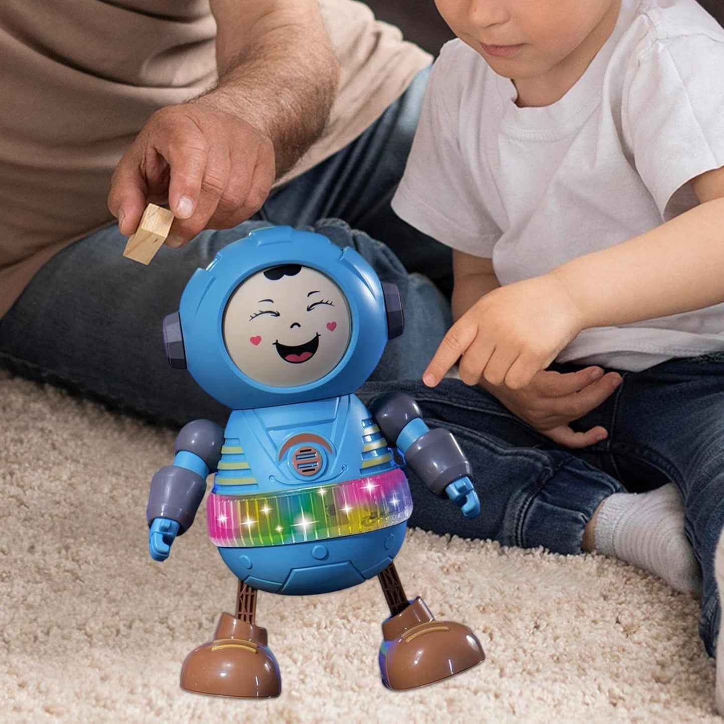 Cute Robot Dance Musical Toy for Kids