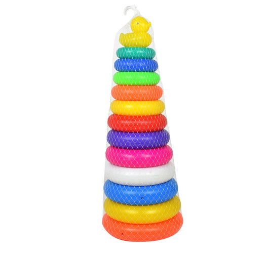 Stacking rings for baby learning