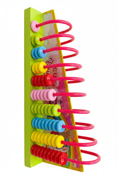 Educational Abacus Learning Toy for Kids – Colorful Counting Beads Math Toy