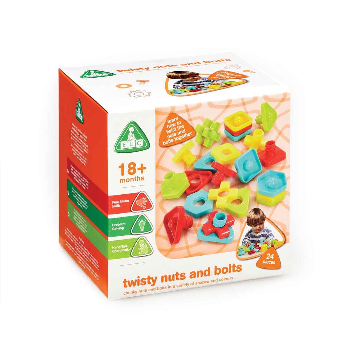 Twisty Nuts & Bolts Educational Toy Set for Kids