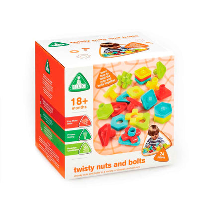 Twisty Nuts & Bolts Educational Toy Set for Kids
