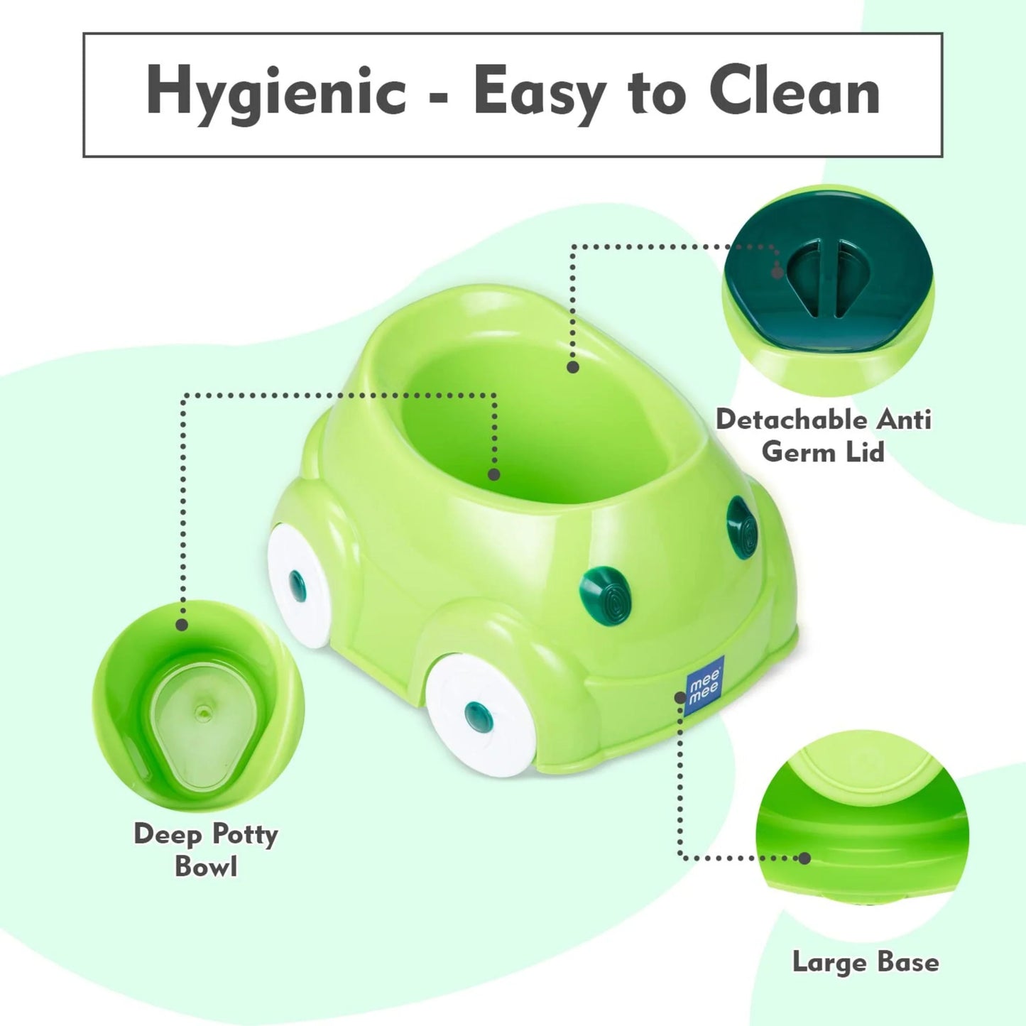 Mee Mee Baby Potty Training Chair – Car Shape Toddler Potty Seat