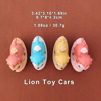 Lion Press & Go Toy Car for Kids