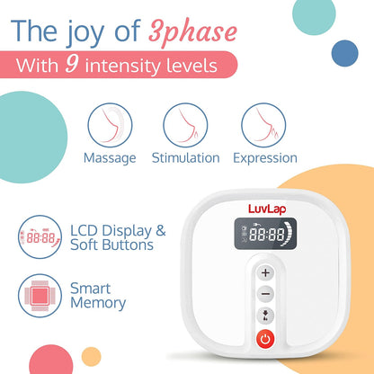 Luvlap - Electric Breast Pump with 3 Phase Pumping