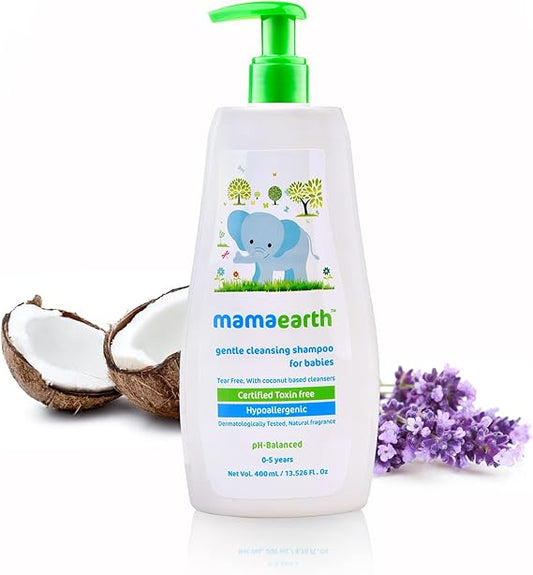 Mamaearth - Gentle Cleansing Shampoo for Babies