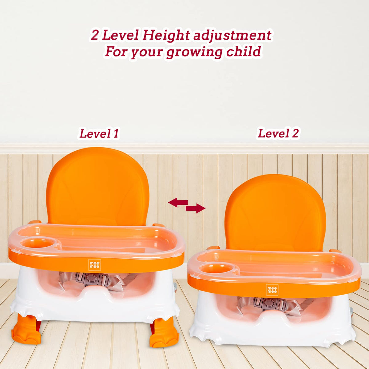 Mee Mee Foldable Booster Seat With Feeding Tray