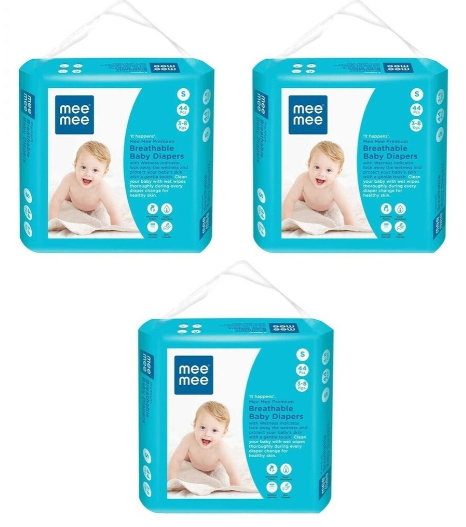 Mee Mee Breathable Premium Baby Diaper Pants @ Buy 2 Get 1