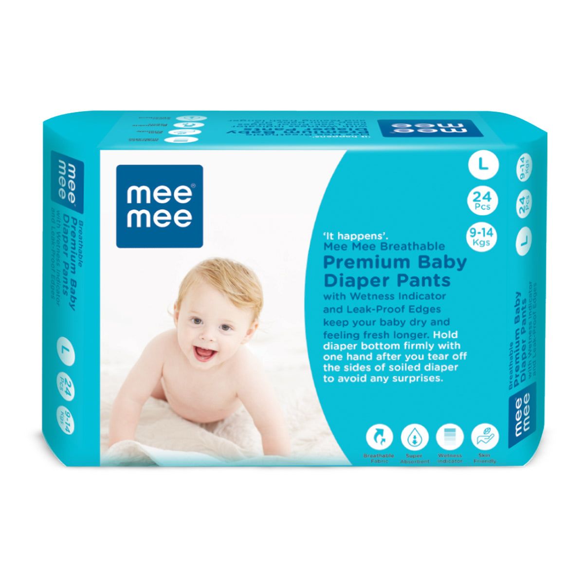Mee Mee Breathable Premium Baby Diaper Pants @ Buy 2 Get 1
