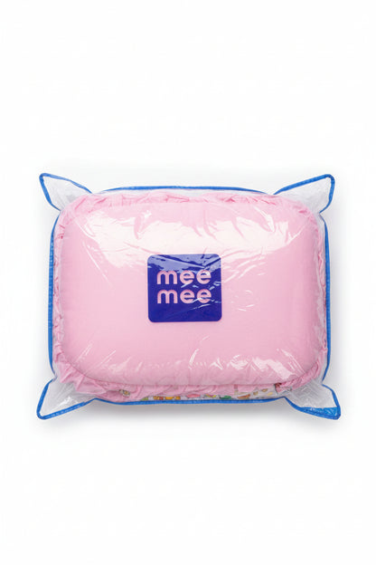 Mee Mee Cushioned Baby Mattress Set & Travel Bed with Mosquito Net & Pillow