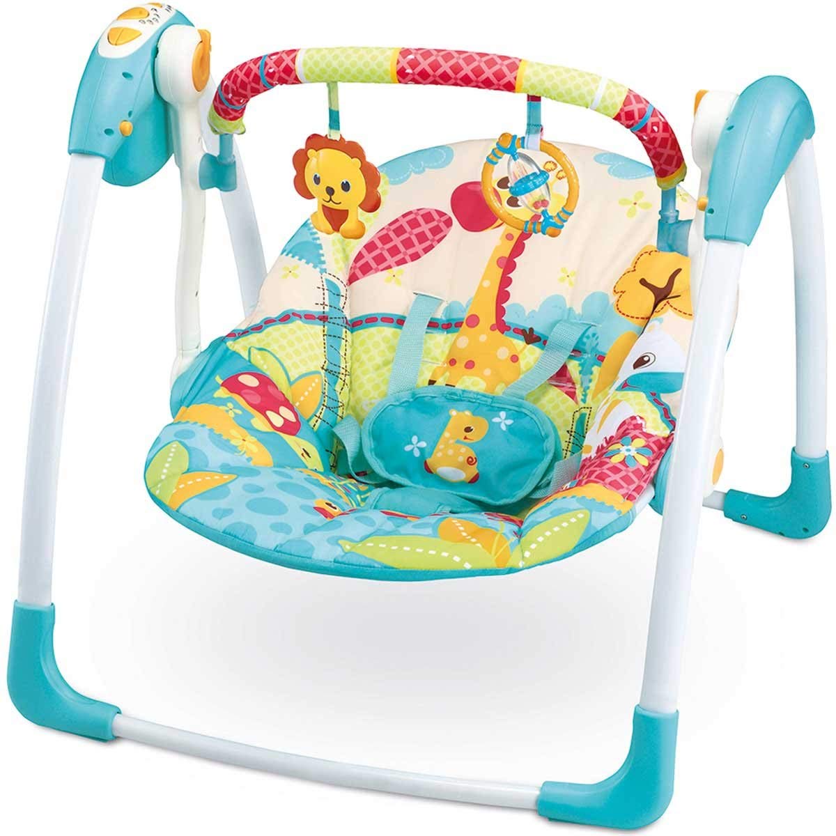 Deluxe Portable Baby Swing for Infants