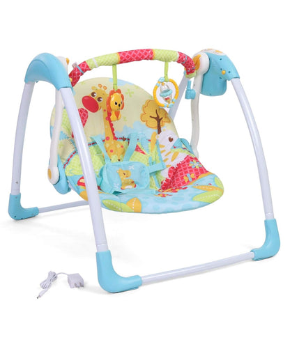 Deluxe Portable Baby Swing for Infants