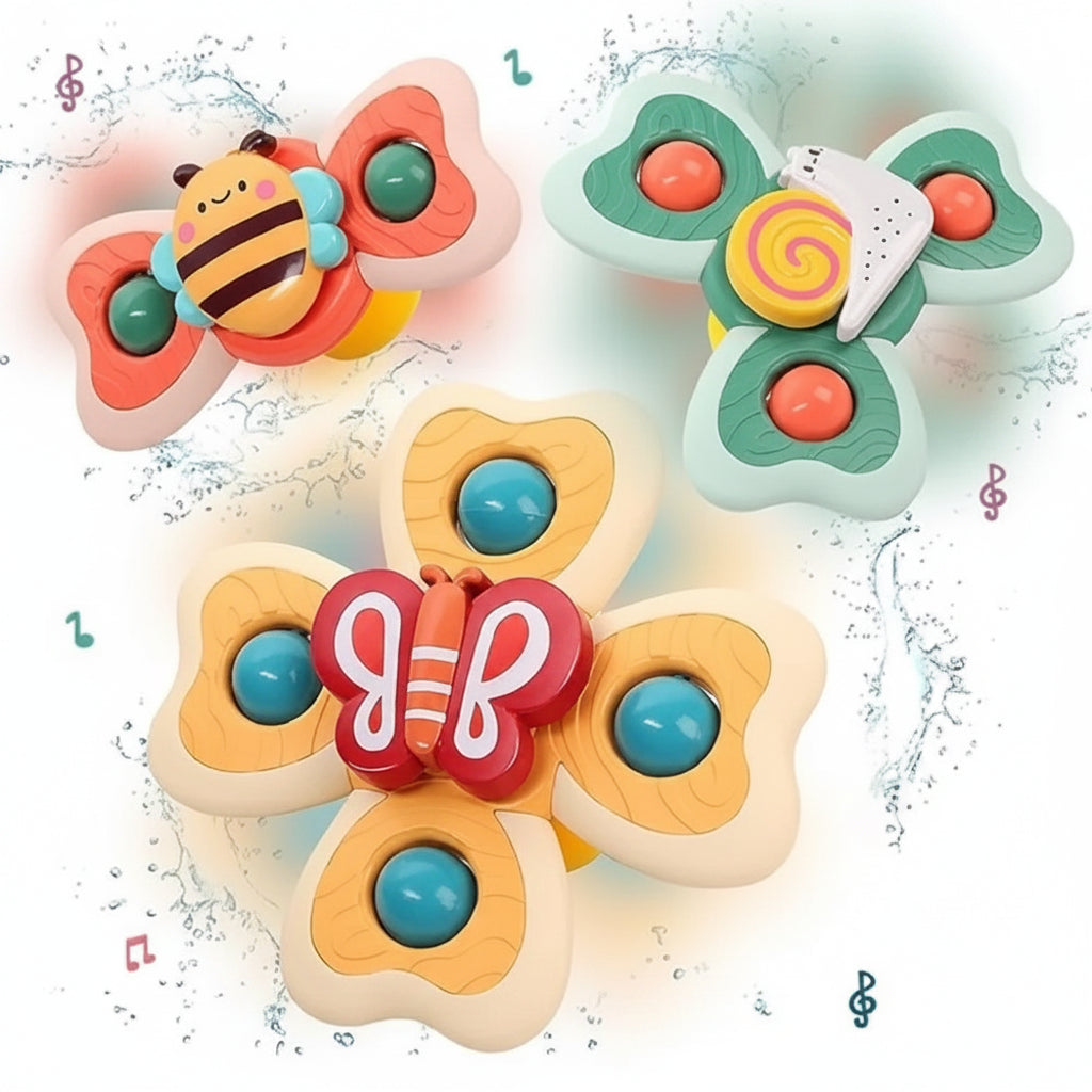 Puzzle Sucker Spinning Top Toy for Kids
