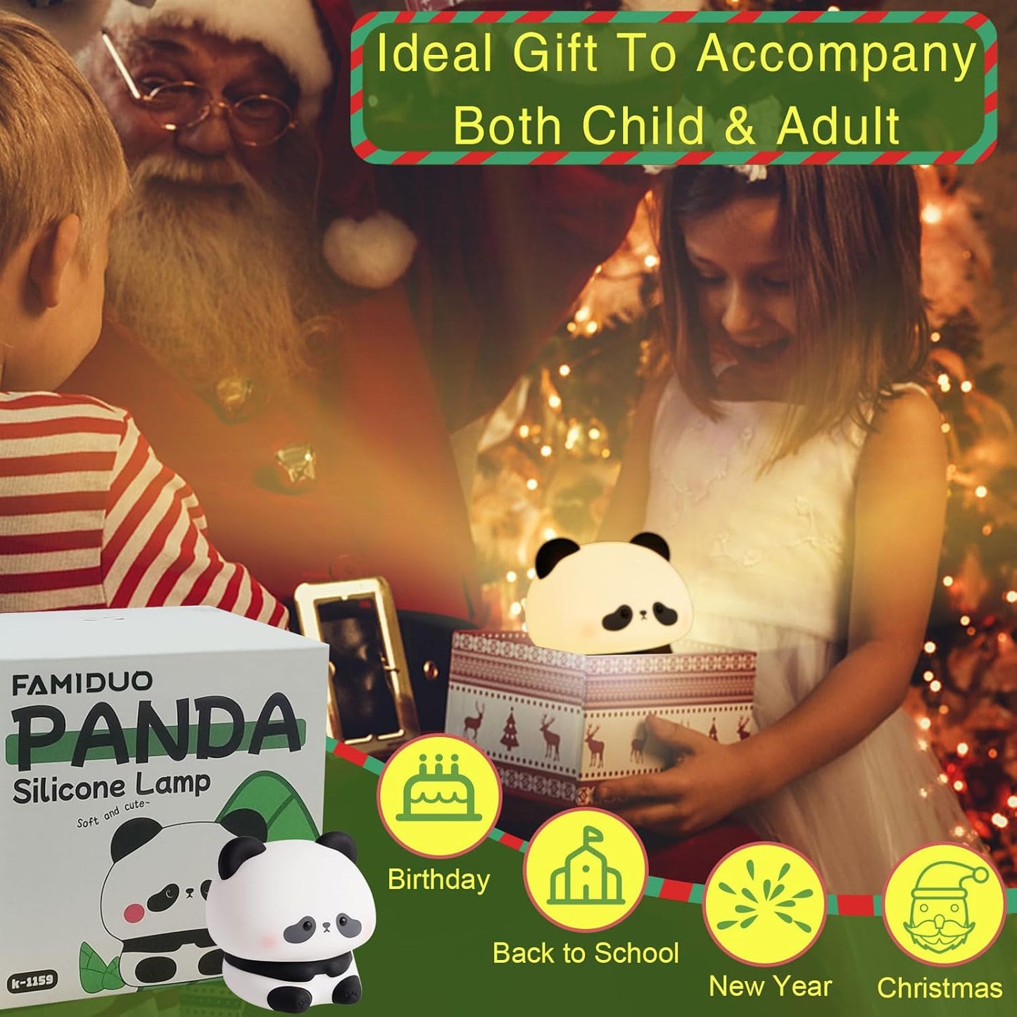Panda Silicone Lamp