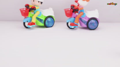 360° Stunt Musical Tricycle Toy with Lights