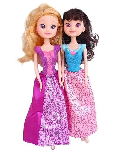 Princess Fashion Doll Set for Girls – Cute Dress-Up Dolls Toy