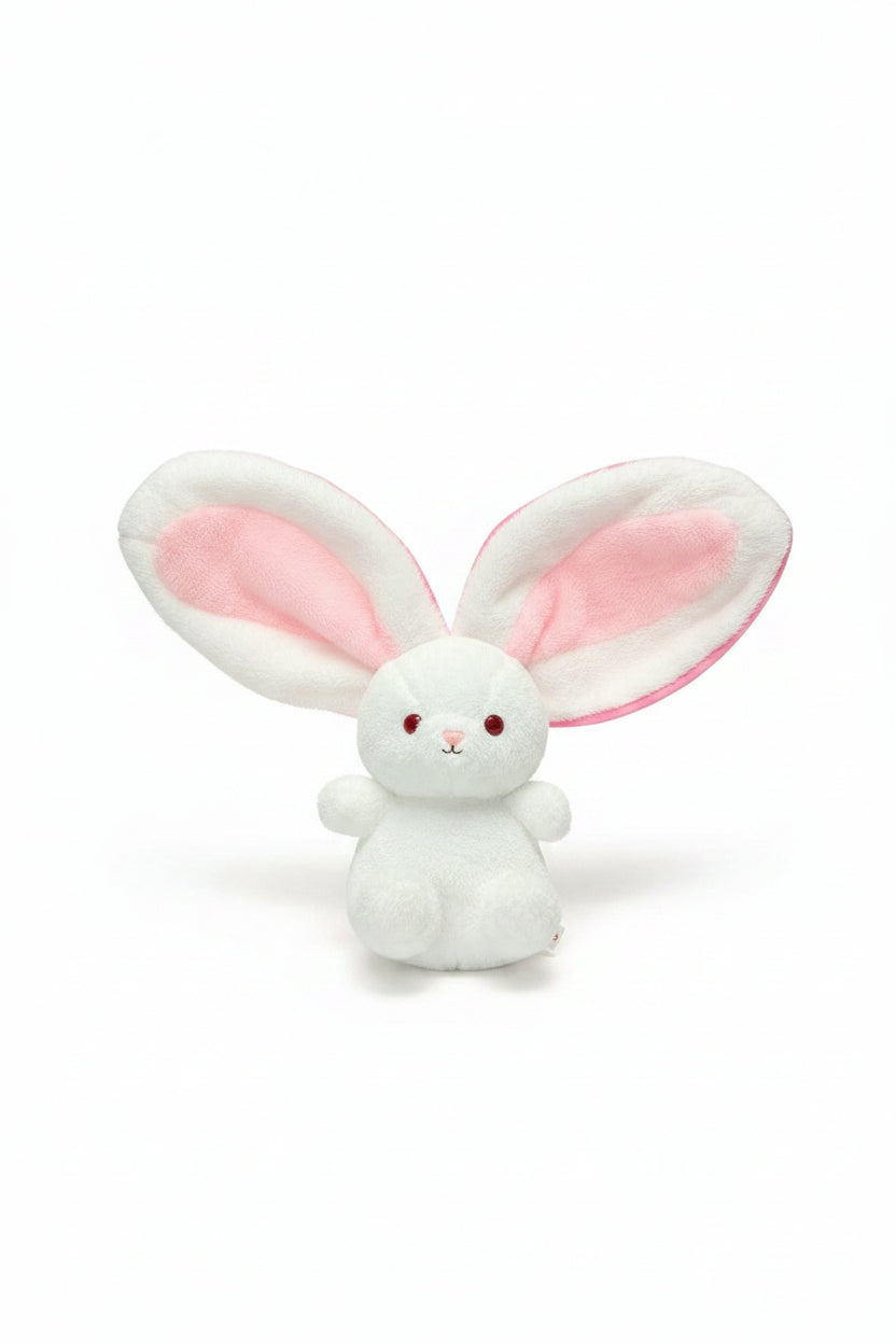 Cute Bunny Plush Toy with Strawberry Cover – Soft Stuffed Rabbit for Kids