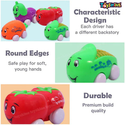 Tomato Push & Go Friction Toy Car for Kids